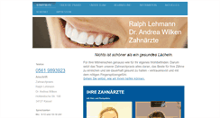 Desktop Screenshot of lehmann-wilken.de